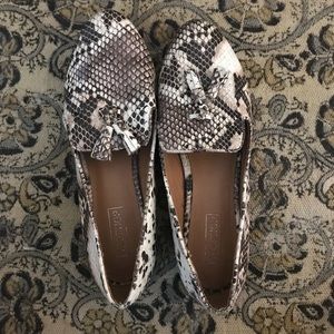 Topshop snakeskin pump